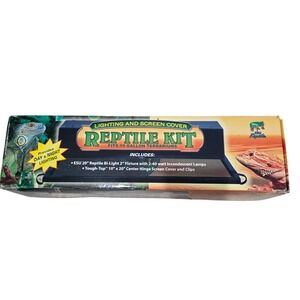 ESU Reptile 20in Bi-Light Fixture and for 10 Gallon Terrarium OR Fish. NO SCREEN